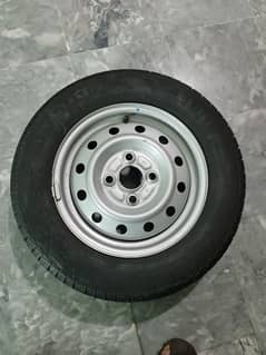 Tyres with rim 145-80/13