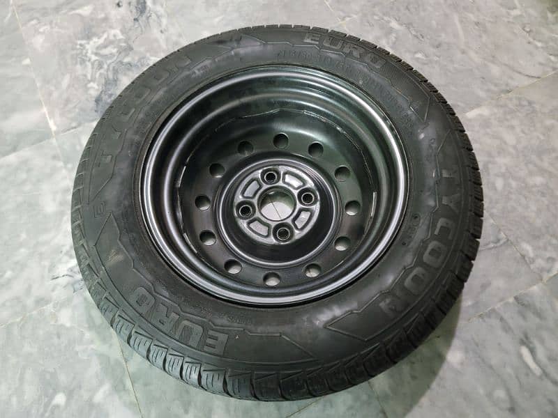 Tyres with rim 145-80/13 2