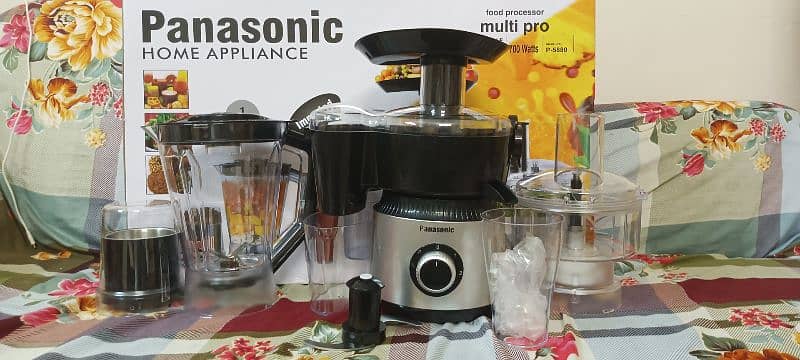 Panasonic Food Factory All In 1  Juicer, Chopper,Grinder,Mixer. 1