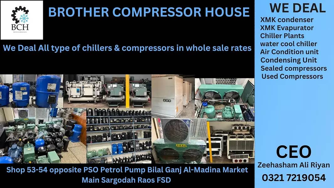 Compressor/condensing units hvac/Ac compressor/Cold Unit/Semi Sealed 10