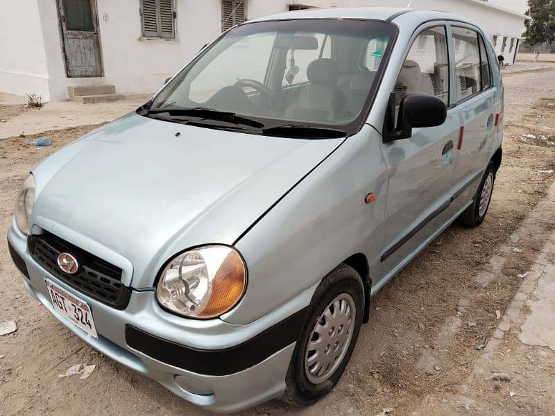 Hyundai Santro 2004 club vip cndition car Liana Coure Alto Mira mehran 15