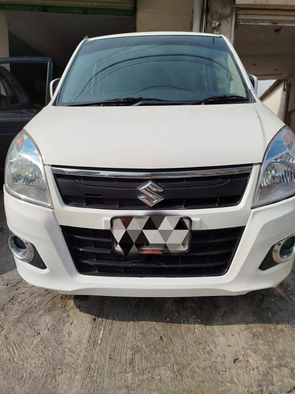 Suzuki Wagon R VXL 2020 model number 2021 registered Punjab number 1