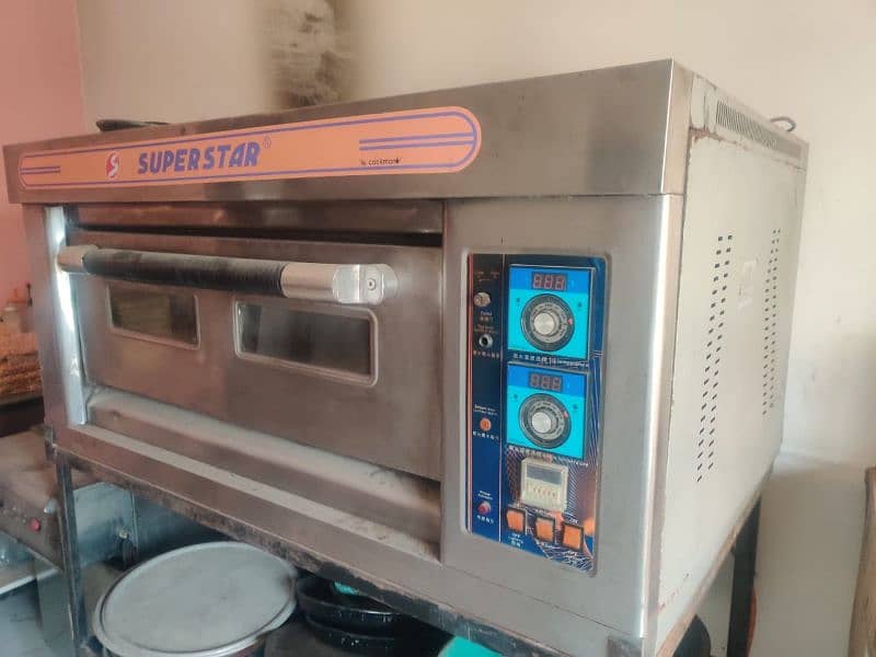 Pizza oven and Fryer 2