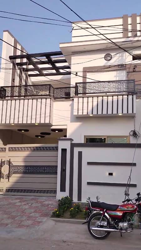 Allama Iqbal town dewan wali puli New brand Spanish 6 marly proper double story house for sale 6