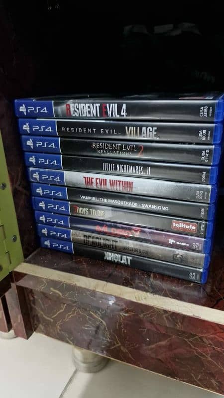 PS4 games available 6