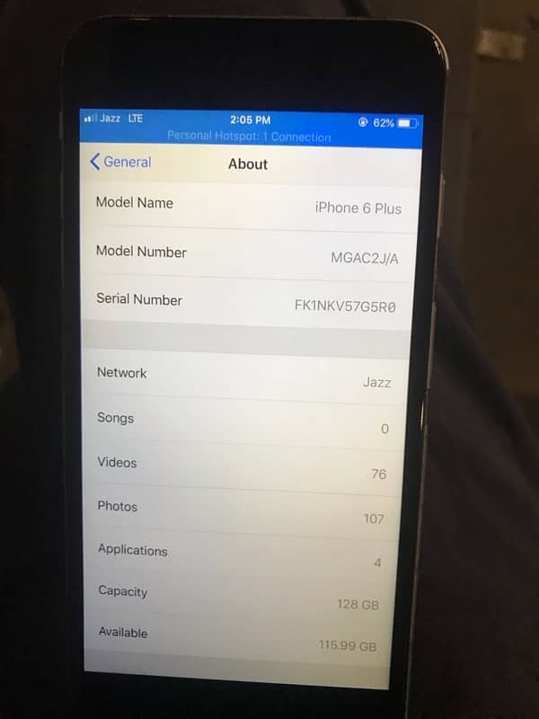 6 plus 128gb 1