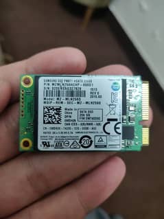 SSD card 256 GB, Samsung