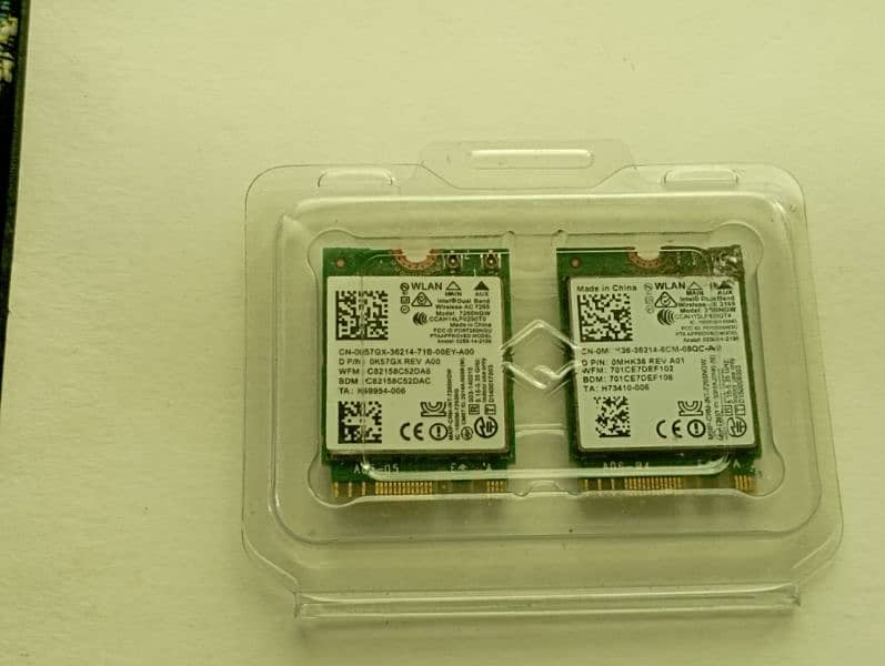 Pack of Dell/Intel dual Band Wifi card wireless-AC 7265NGW & 3165NGW. 4