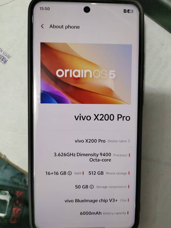 vivo X200 pro 10/10 Non PTA. . . 03466142950 0