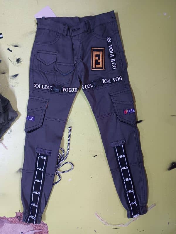 Denim Cargo Pants for Boys 1