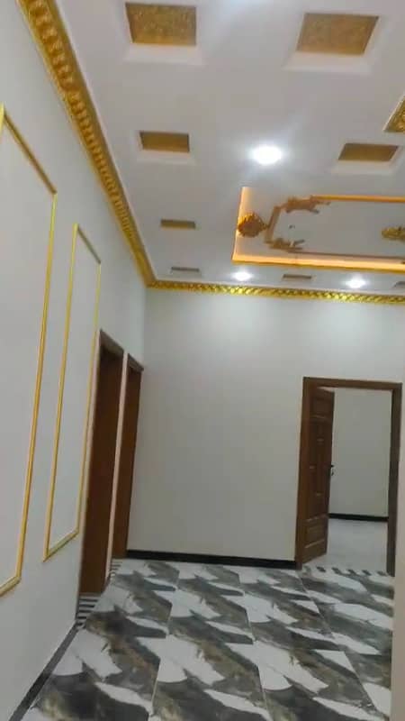 Al Raheem town Rafi qamar road New brand luxury 7 marly single story house for sale 13