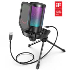 Fifine Ampligame AV6 USB Mic, Streaming, Gaming youtube Recording Mic