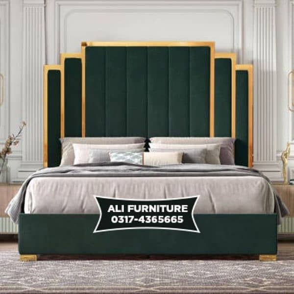 Double bed | wooden bed | single bed | King size bed 2