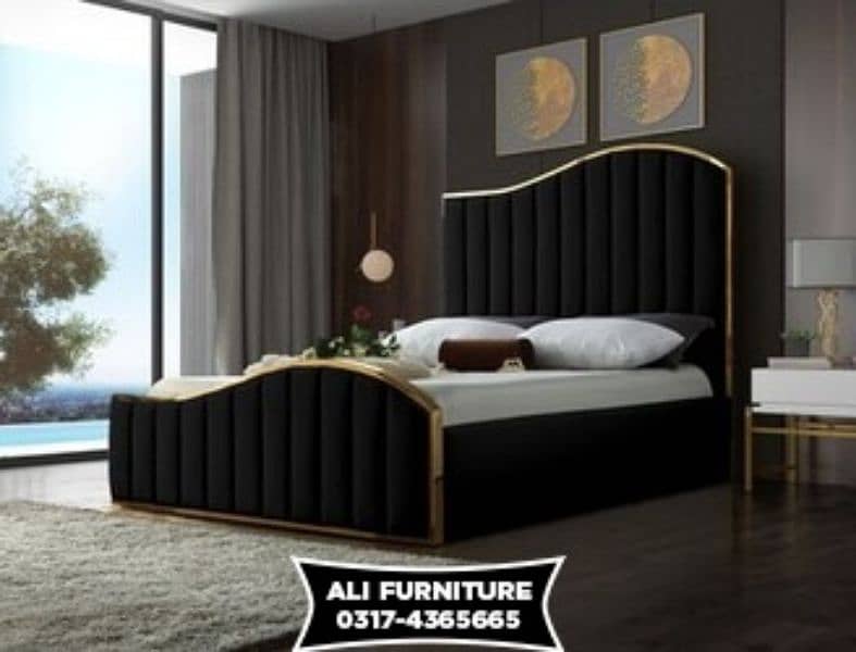 Double bed | wooden bed | single bed | King size bed 3