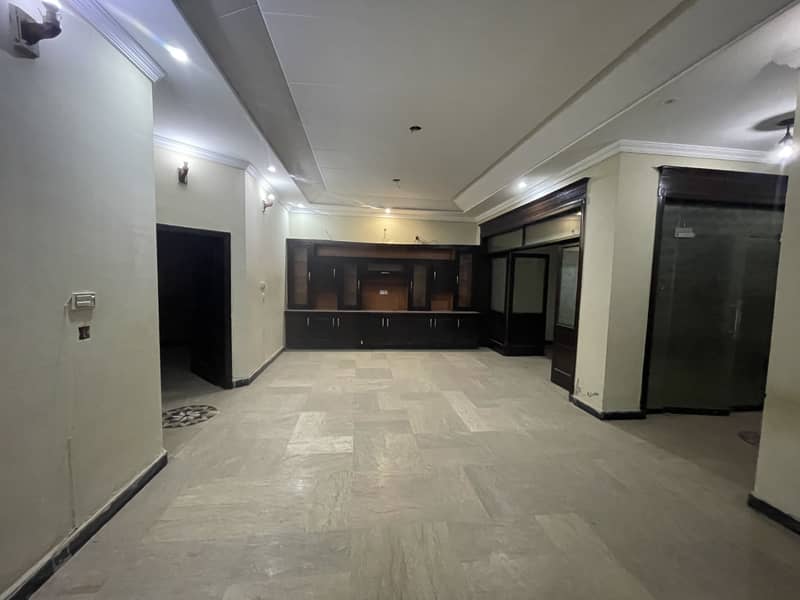 14 MARLA GROUND FLOOR FOR RENT FOR COMMERCIAL AVAILABLE AT IDEAL LOCATION OF JOHAR TOWN 3