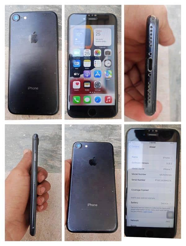 I Phone 7 For Sale Black color 0