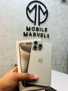 iphone 15pro max || 256GB || 100% Health || Complete Box