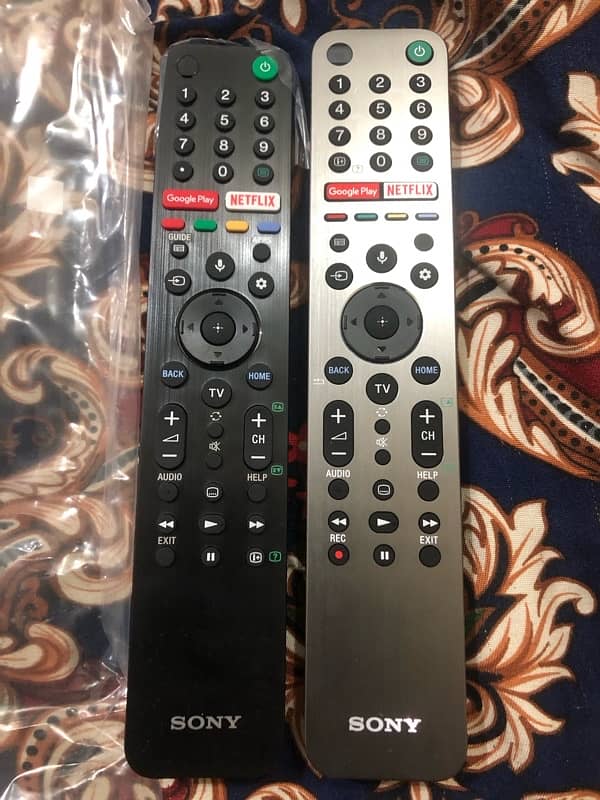 Sony original voice Remote 0