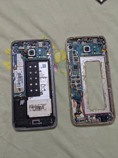 Samsung Mobile S7 Edge board & battery. Just panel broken