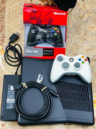 Xbox 360 Slim USA Import Jailbreak Jtag (200+Games)