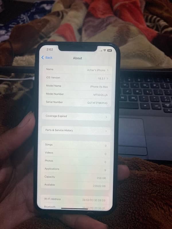 Iphone XsMax 256gb non pta fu 1