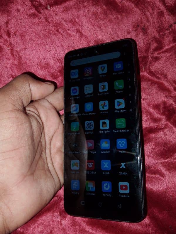 hot 11s Infinix new condition panel change ha just condition new 3