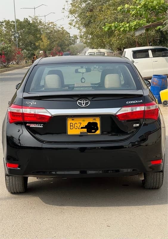 Toyota Corolla GLI 2016 Automatic New key, Excellent condition. 1