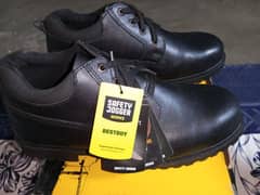 safety leather shoes size 43