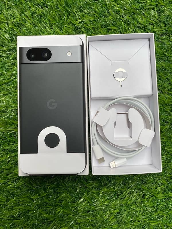 Google pixel 8a just box open New full sim time WhatsApp(03274117805) 1