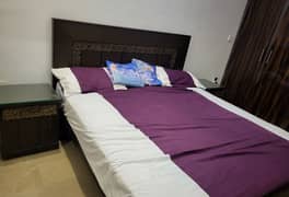 3 Beds for Sale (Wooden 39k + Iron 17k + Single Mota Mattress 7k)