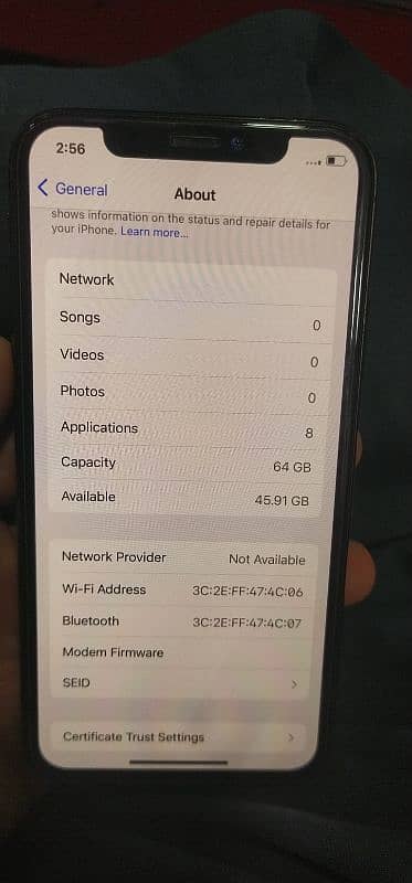 IPHONE X 64gb Non PTA 2