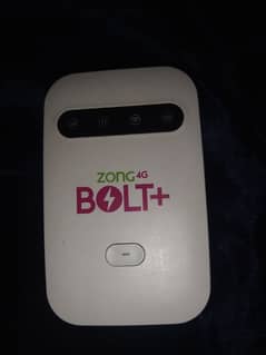 ZONG 4G BOLT PLUS INTERNET DEVICE NEW MODEL