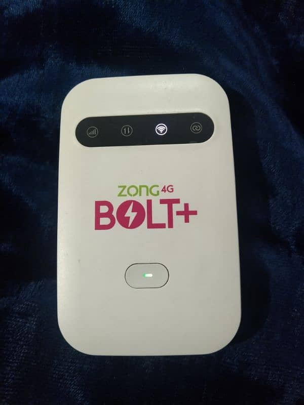 ZONG 4G BOLT PLUS INTERNET DEVICE NEW MODEL 1