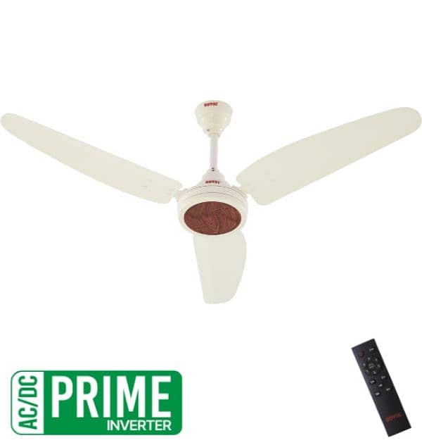 Royal Fan AcDc Model Ceiling Fan Remote control 3