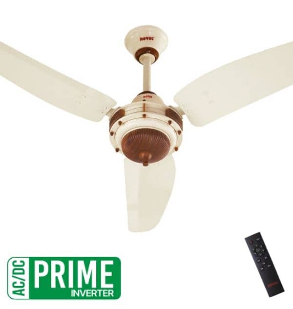 Royal Fan AcDc Model Ceiling Fan Remote control 4