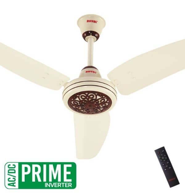 Royal Fan AcDc Model Ceiling Fan Remote control 5