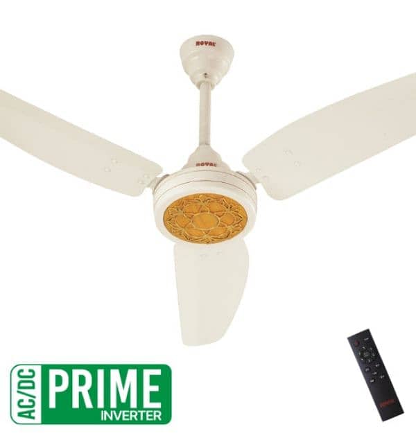 Royal Fan AcDc Model Ceiling Fan Remote control 6