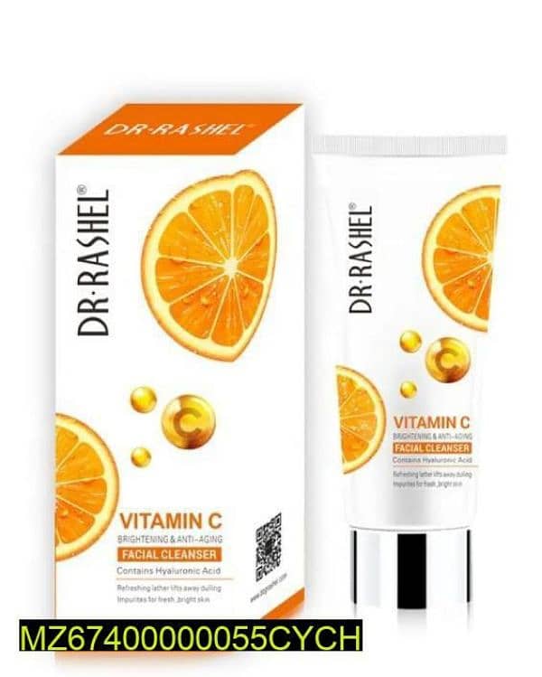 Vitamin C Day and Night Cream and Cleanser, Pack of 3 4