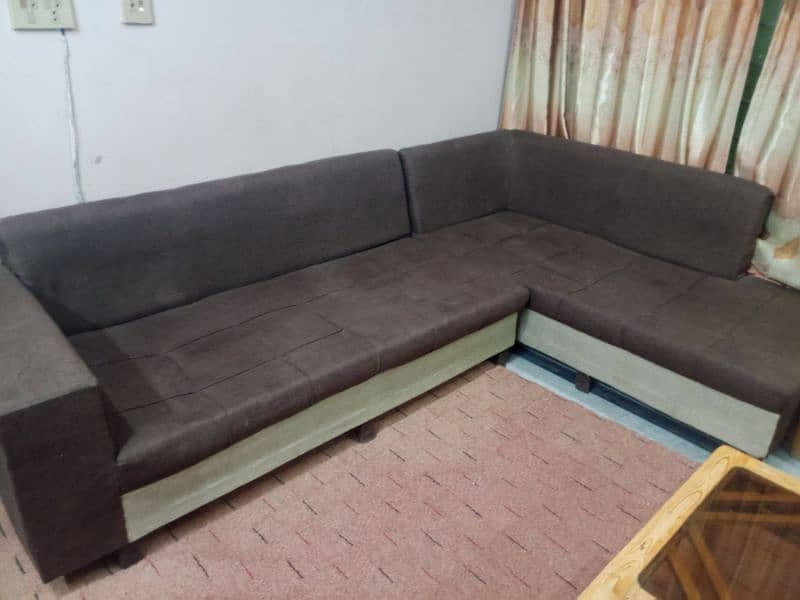 L-shaped Sofa. 0