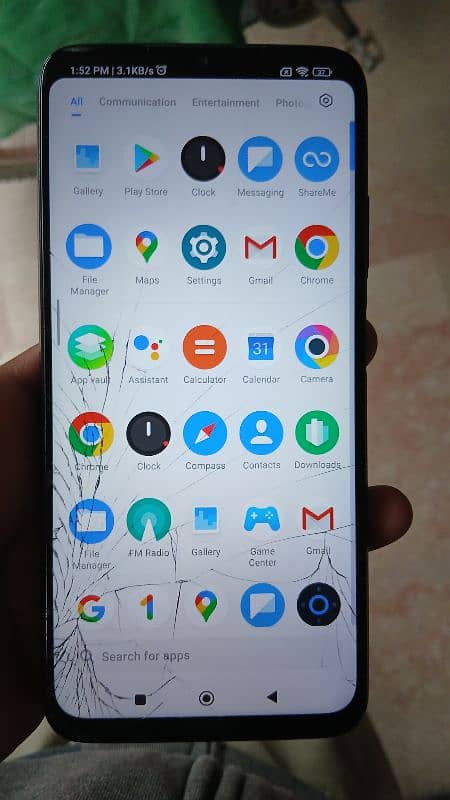 Xiaomi Poco M3 - Screen cracked but working fine 3