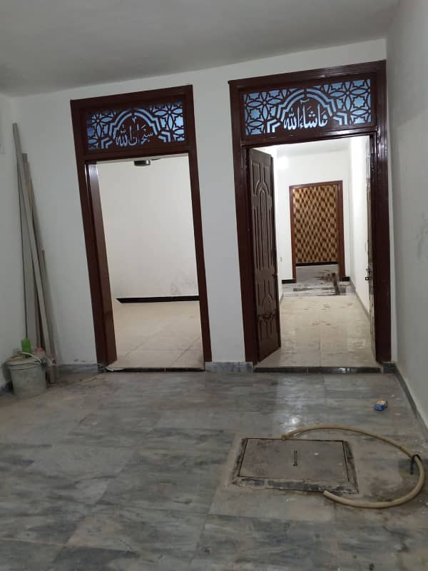 Sherfabad rod 3.5 Duble Story House For Rent Near by 4B Dwa chok 7