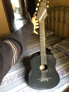 Acoustic Guitar (Black) Hard Wood