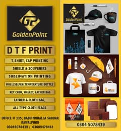 printing t shirt cap , mug ,