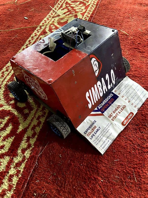 ROBOTICS SUMO WRESTLERING CAR 0