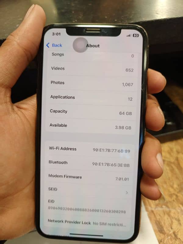 Iphone xs factory unlock 64gb 3