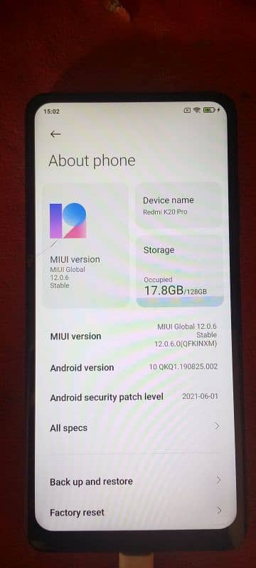 Mi mobel k20 pro 6/128 2