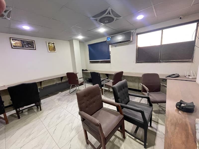 FULLY FURNISHED AND RENOVATED COMMERCIAL OFFICE 1200 SQ. FT FOR RENT 12