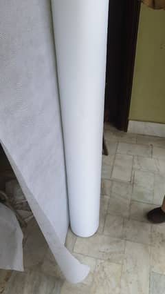 non woven fabric white & Brown