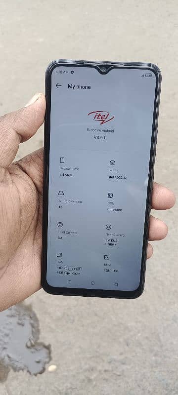 itel A60s 4+4 8Gb128agb full box 0