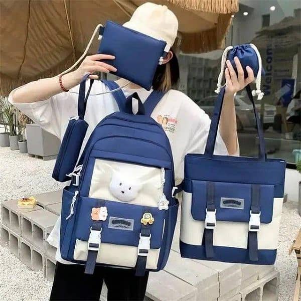 five pieces multipurpose casual backpacks 4